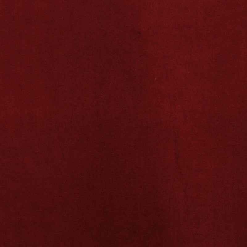 Deluxe Cotton Velvet Burgandy