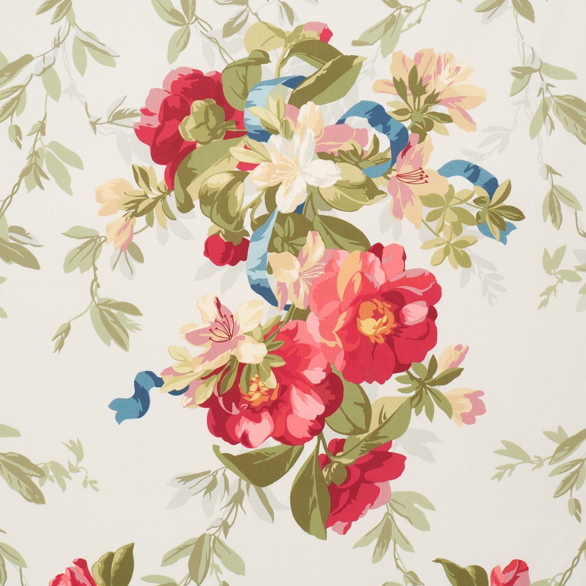 ELLESMERE RIBBON FLORAL AQUA
