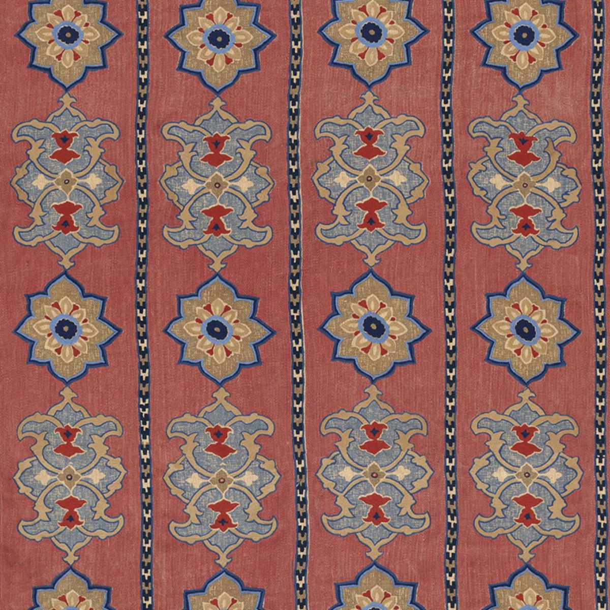 TEMARA HAND-EMBROIDERED PRINT POMEGRANATE