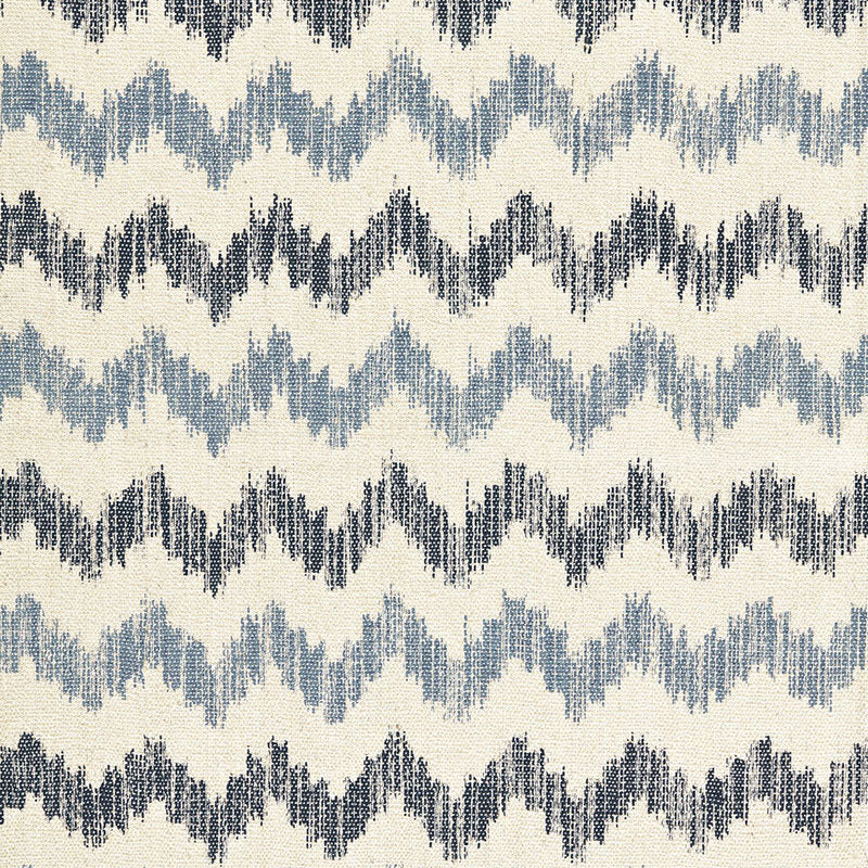 SIERRA IKAT  INDIGO  FABRIC