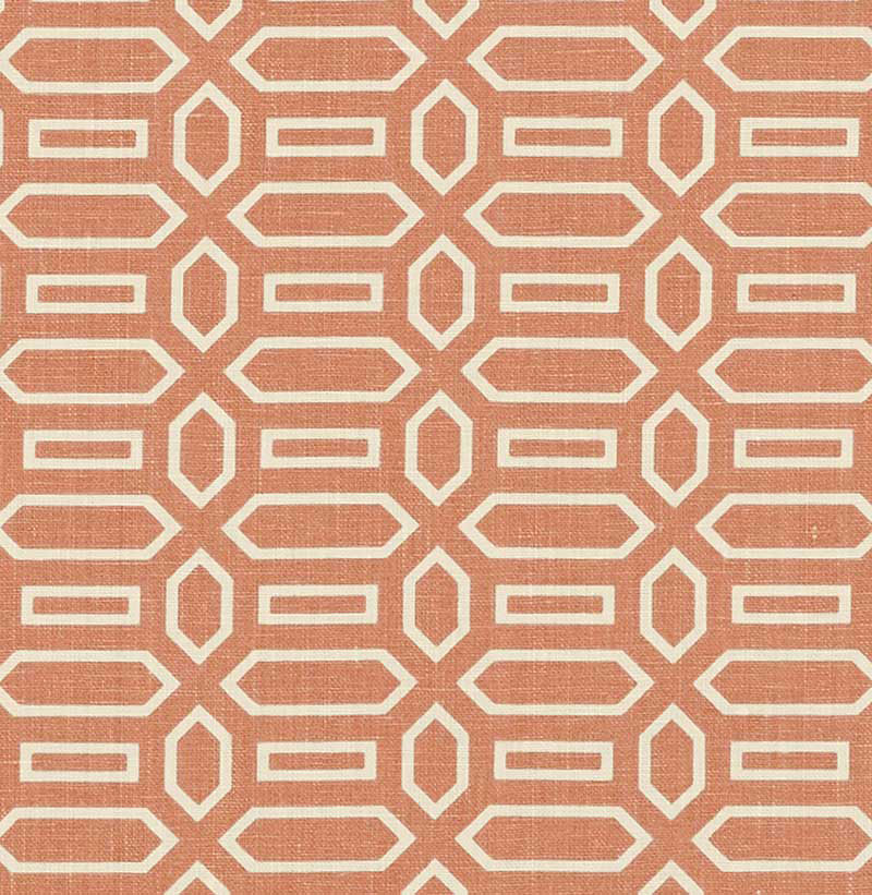 PAVILION BURNT ORANGE FABRIC