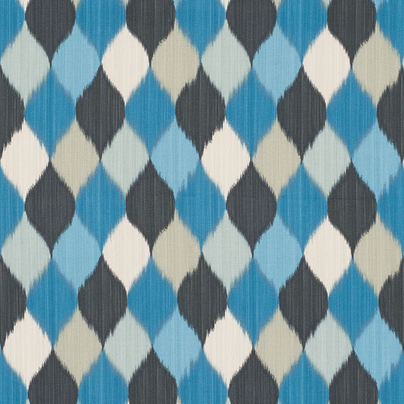HARLEQUIN PEACOCK FABRIC