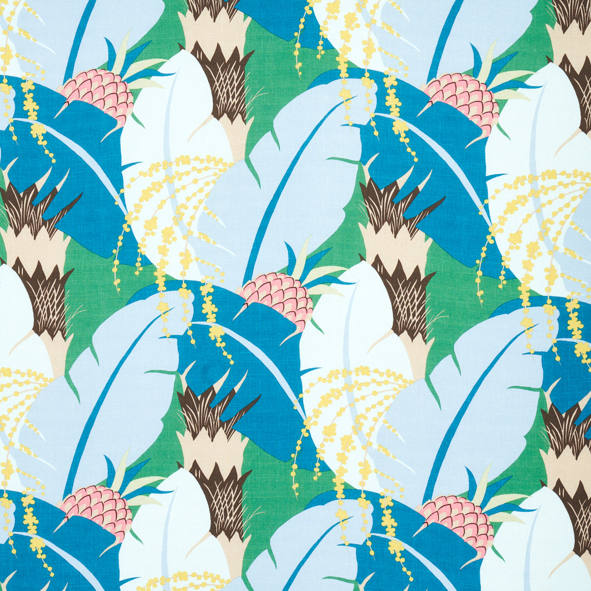 ANANAS PEACOCK FABRIC