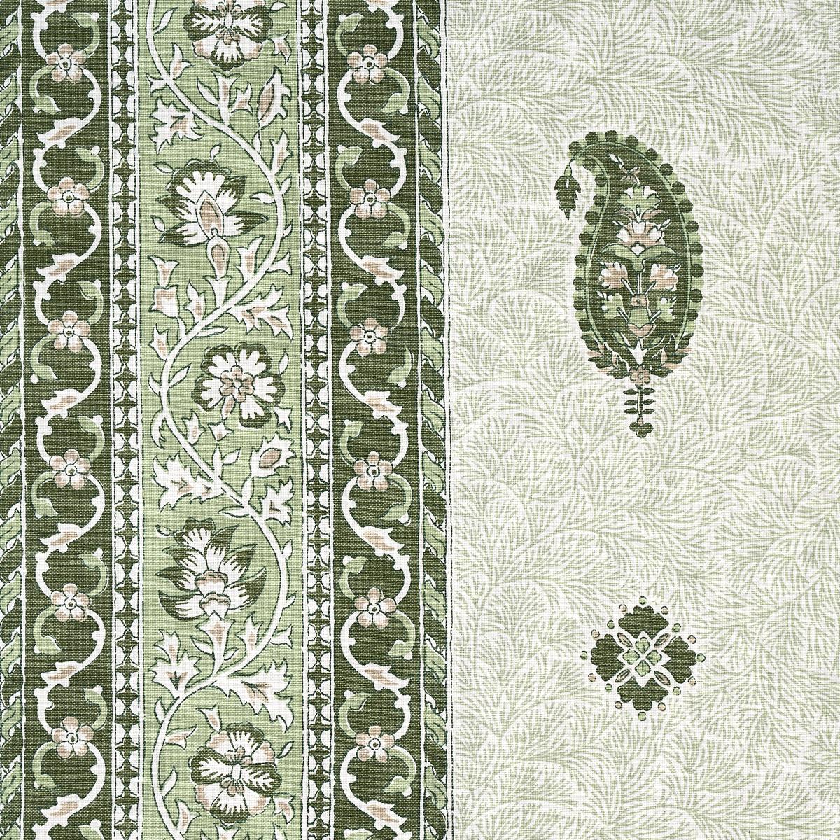 OJAI PAISLEY LEAF GREEN