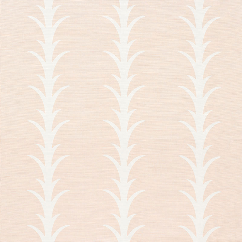 ACANTHUS STRIPE BLUSH FABRIC