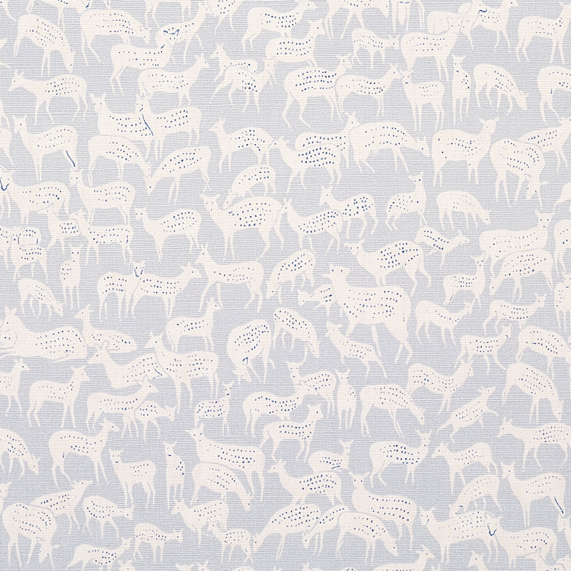 FAUNA SLATE BLUE FABRIC