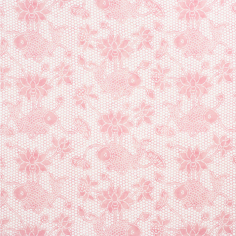 LOTUS BATIK PINK FABRIC