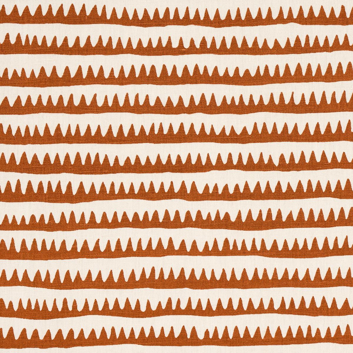 CORFU HAND PRINTED STRIPE RUST