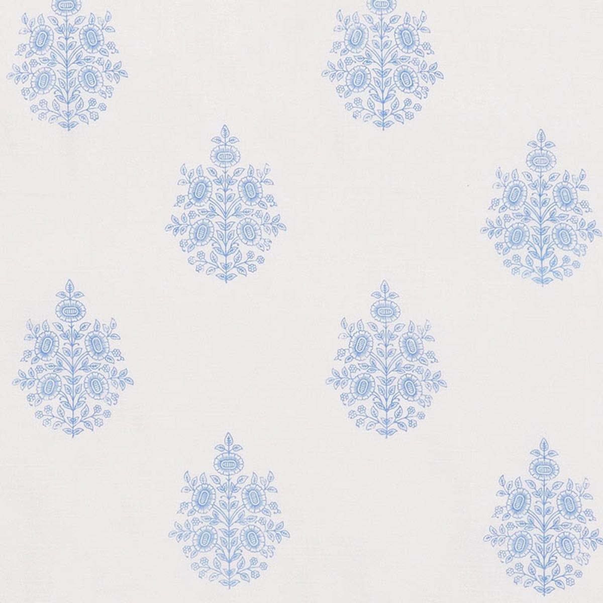 ASARA FLOWER SHEER BLUE