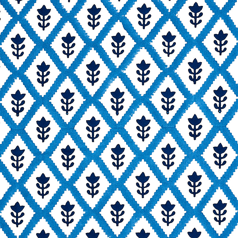 BUTI HAND BLOCK PRINT BLUE