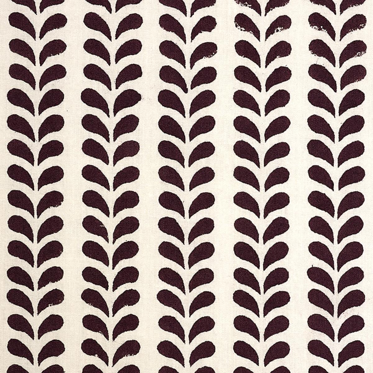 BINDI HAND BLOCK PRINT AUBERGINE