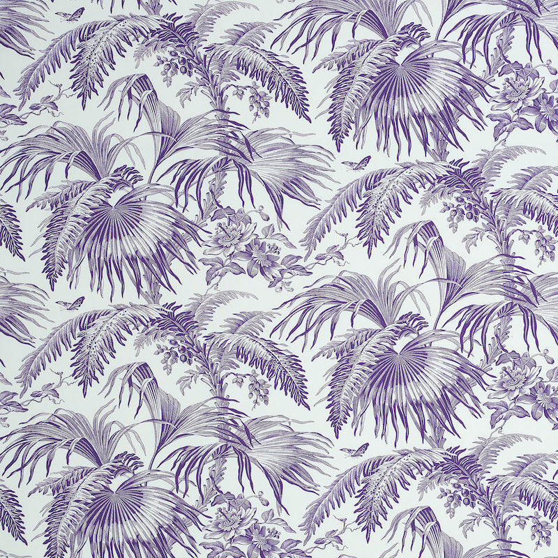 TOILE TROPIQUE PURPLE