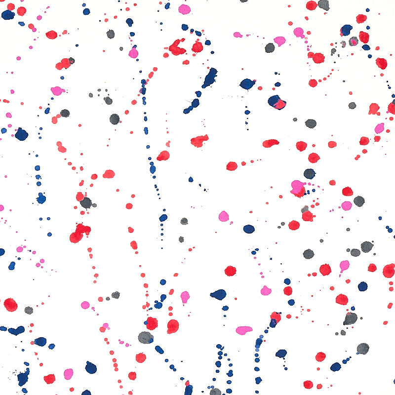 INK SPLASH RED & BLUE