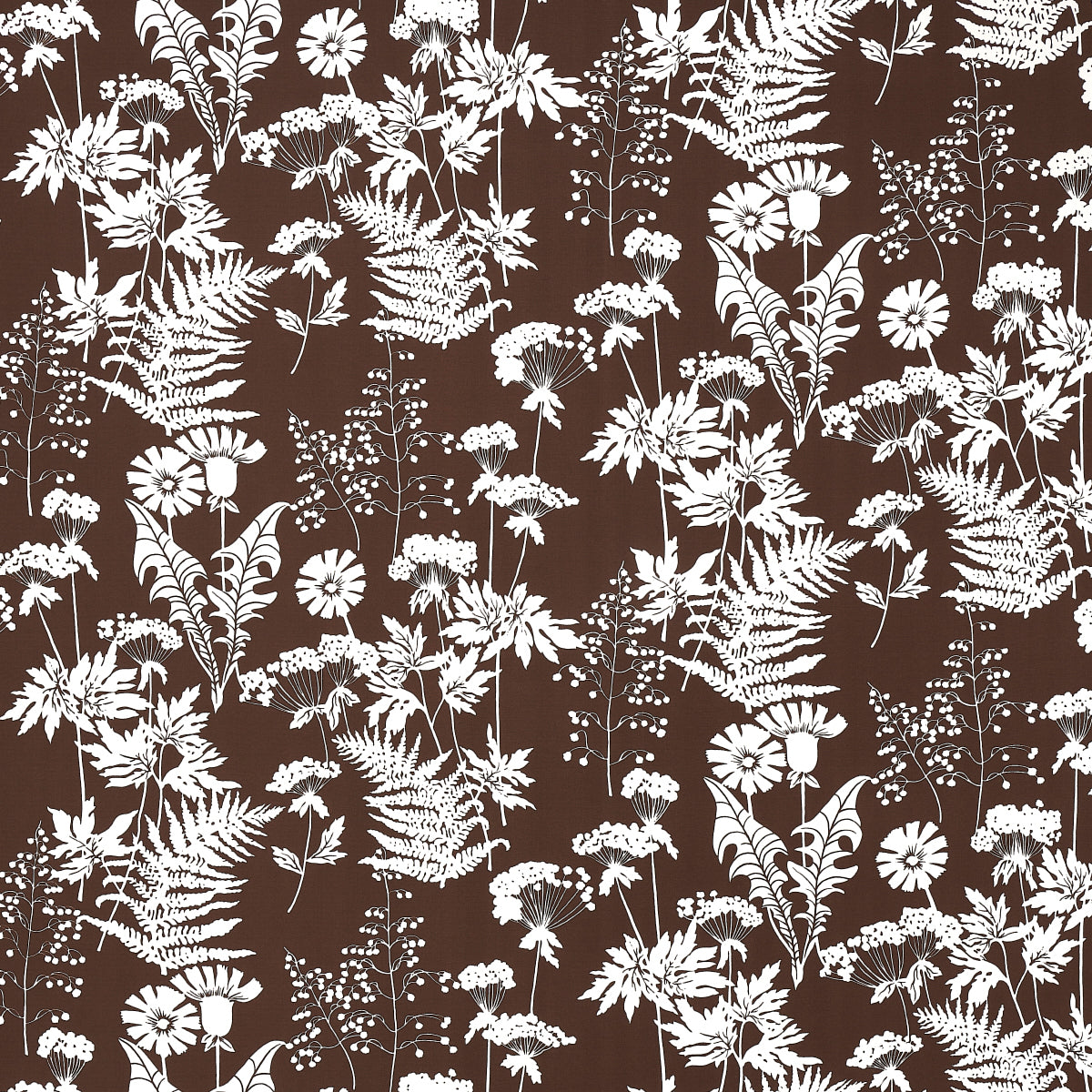 SPRING FLORAL INDOOR/OUTDOOR BROWN