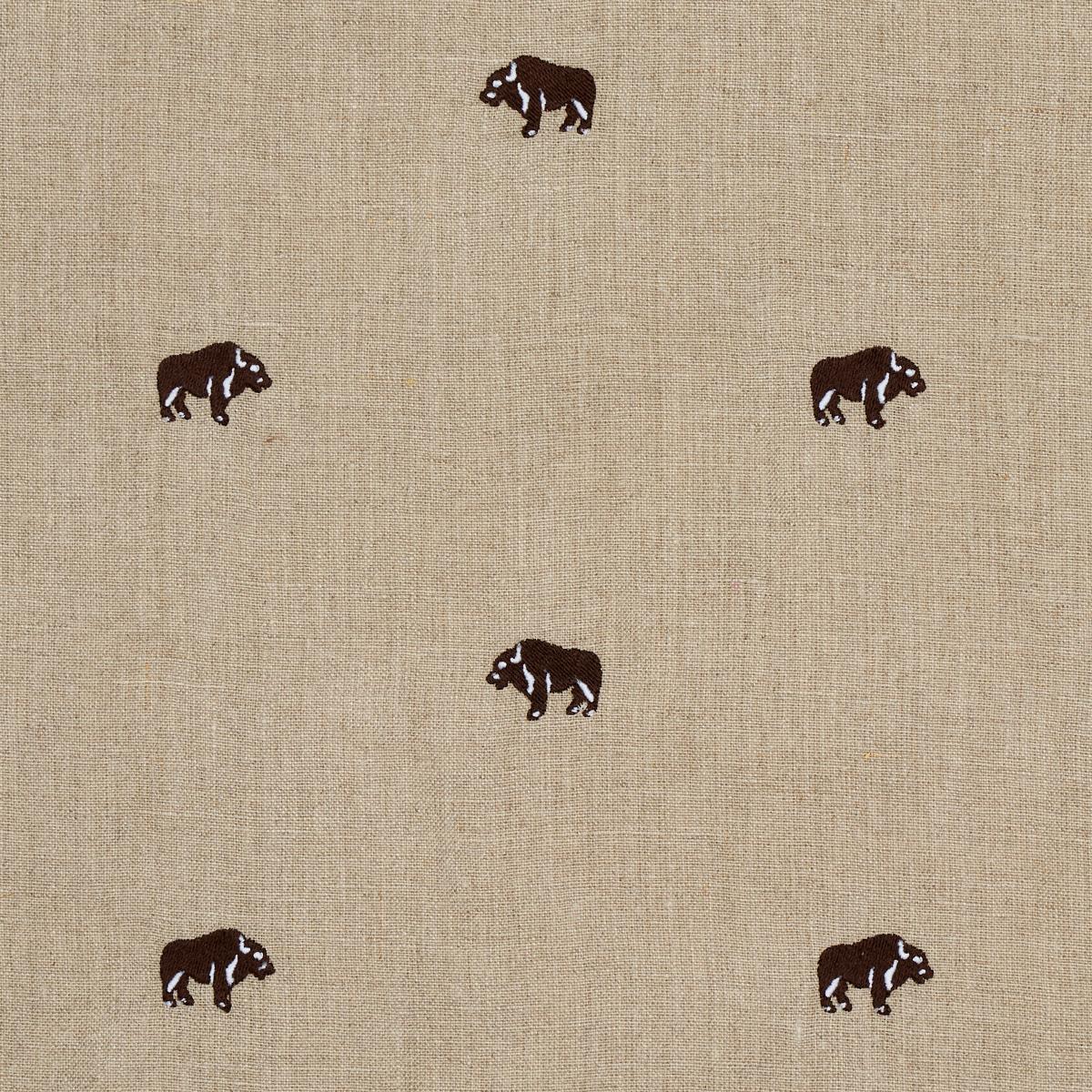 Buffalo Embroidered Linen NATURAL