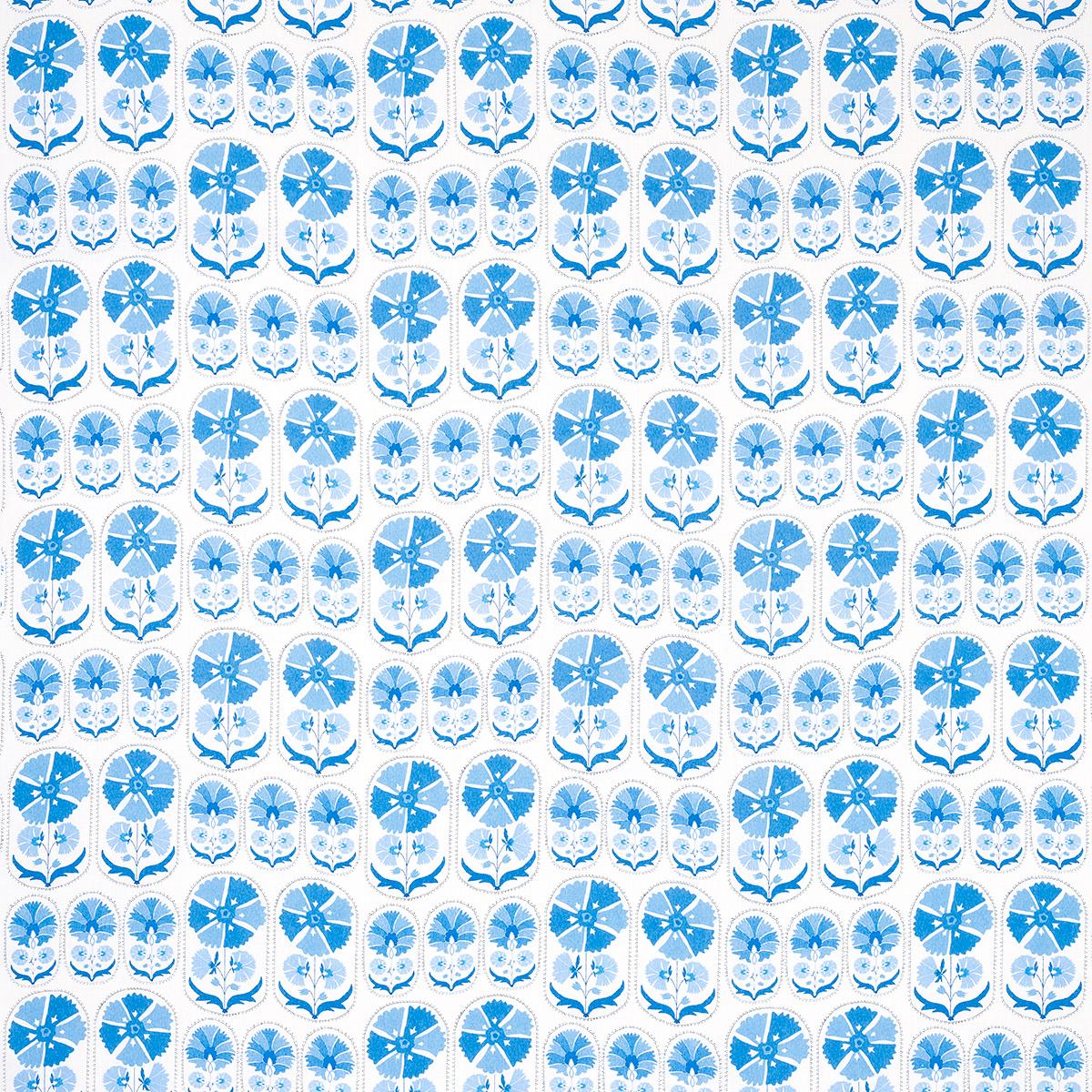 ANJUNA FLORAL LINEN PRINT PORCELAIN