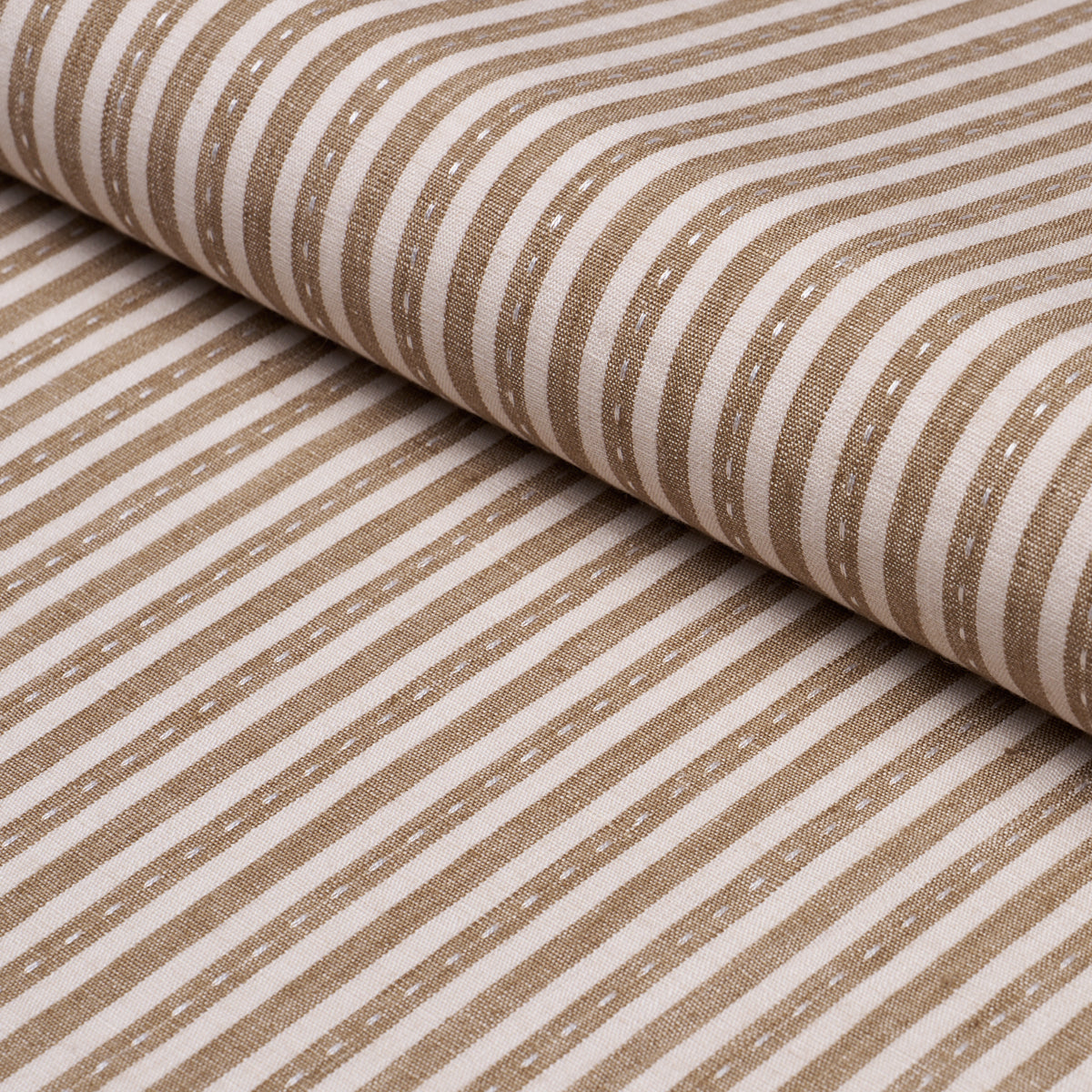 MATHIS TICKING STRIPE FLAX