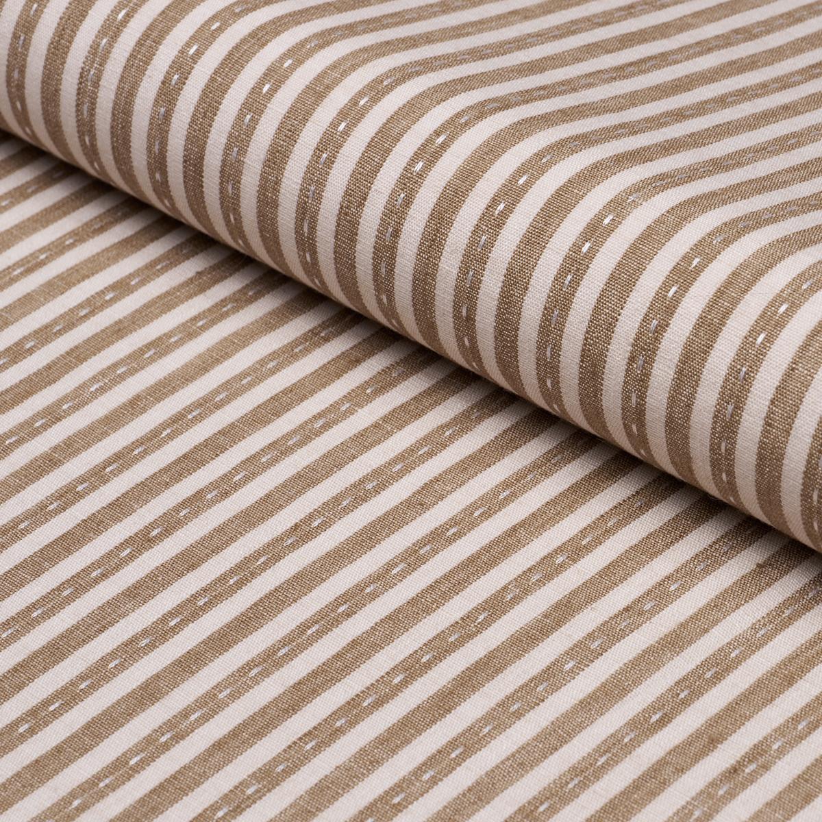 MATHIS TICKING STRIPE FLAX