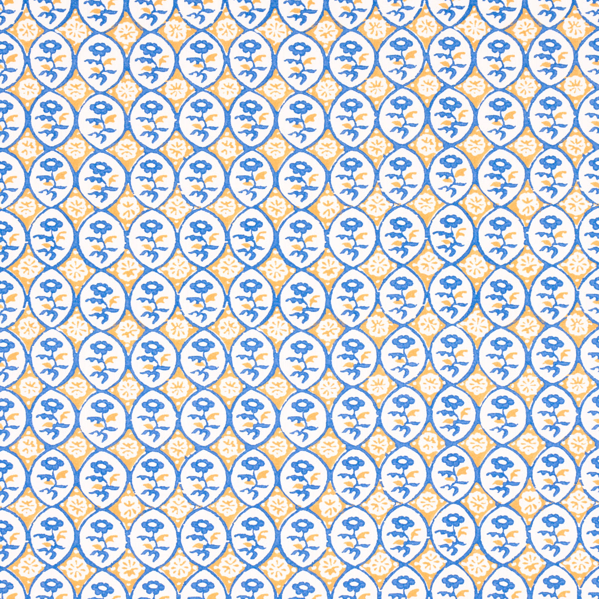 JOSIANE FLORAL YELLOW & BLUE