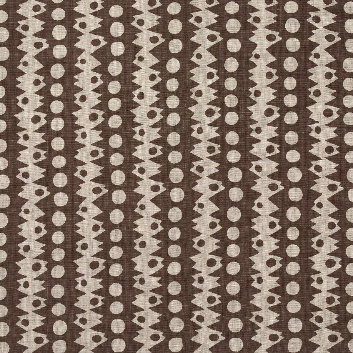TRICKLEDOWN BROWN ON NATURAL