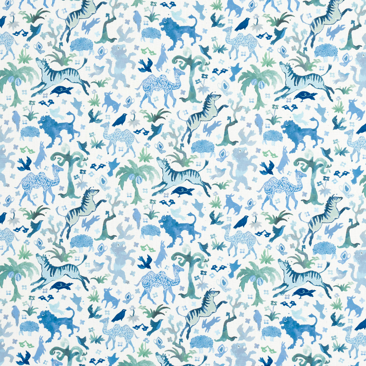 BEASTS INDOOR/OUTDOOR BLUE AND GREEN