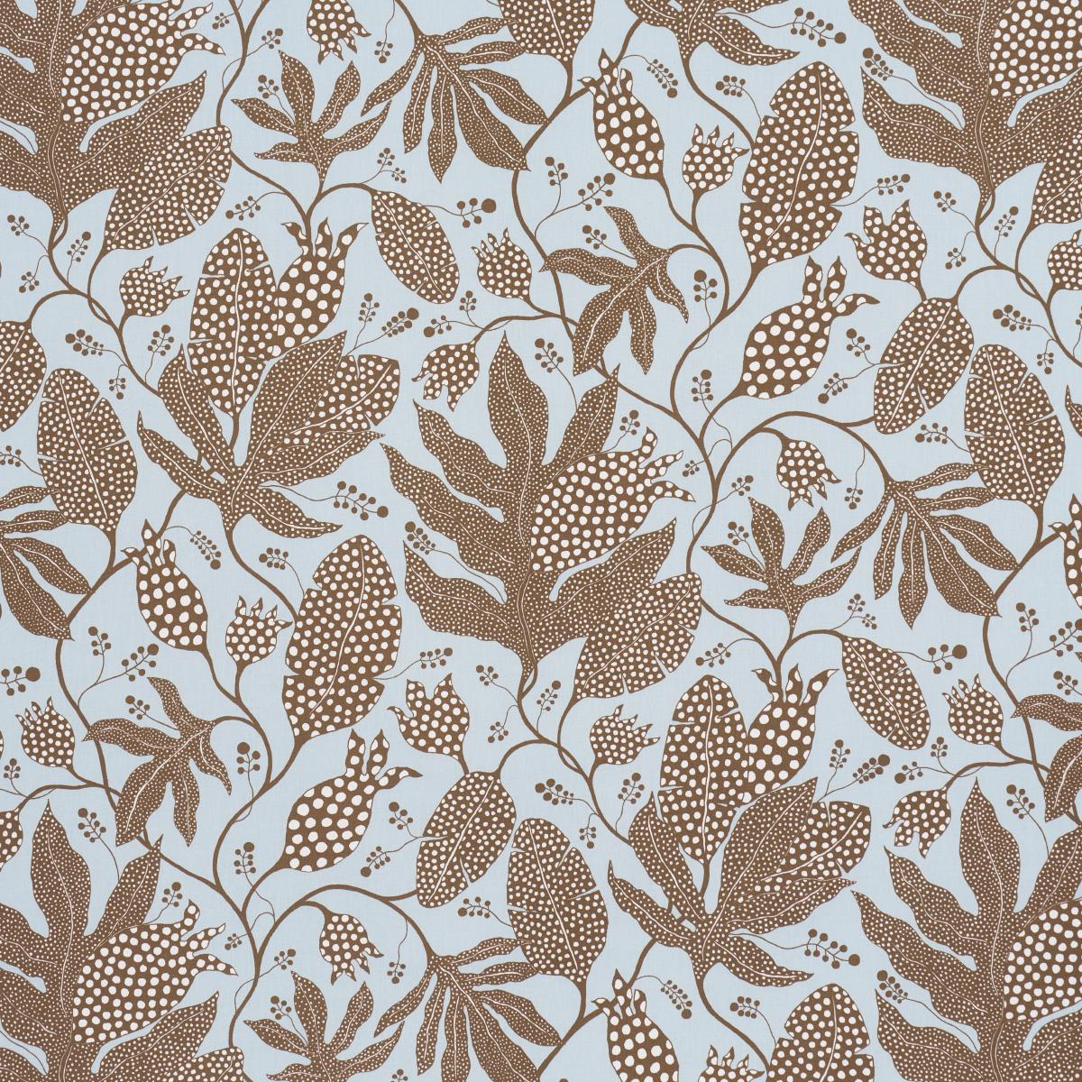 POLKA DOT JUNGLE BROWN & SKY