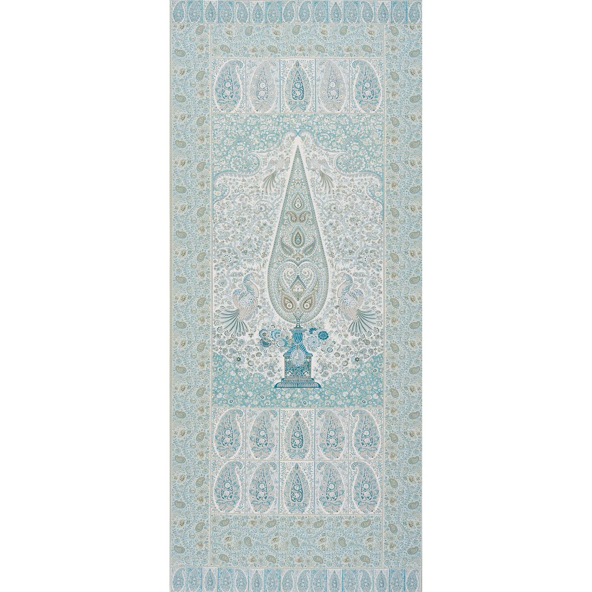 COLMERY PAISLEY PANEL PEACOCK