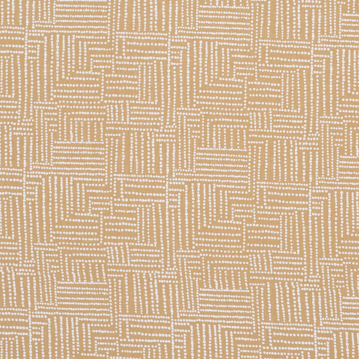 COCO HAND SCREEN PRINT SUNBLEACHED OCHRE