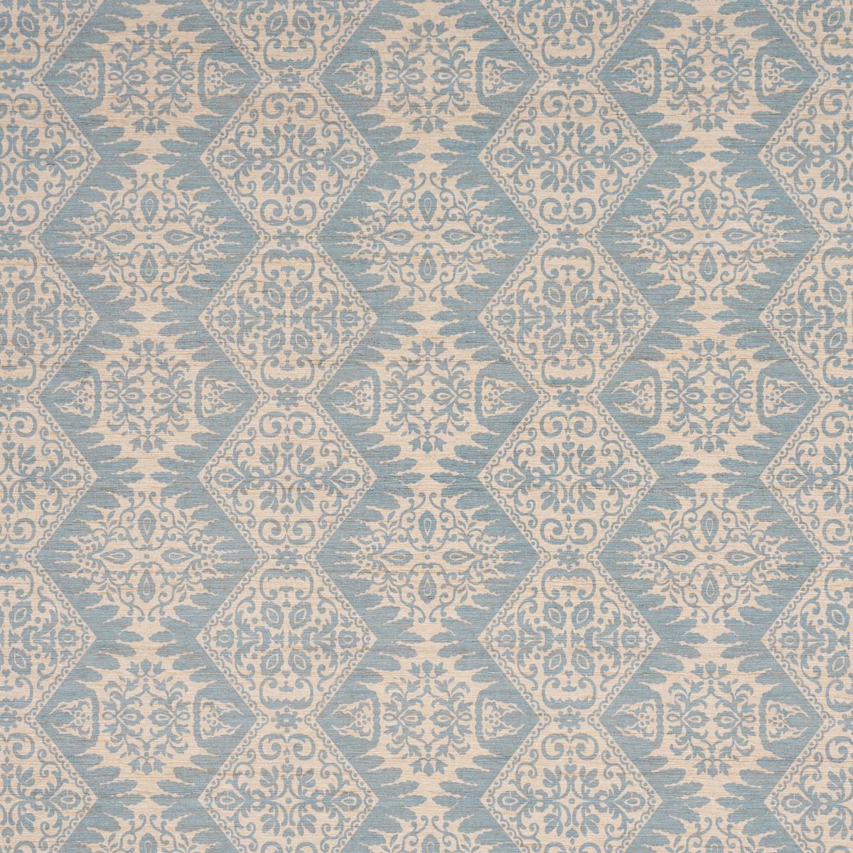 BERKELEY HAND PRINTED SILK CORNFLOWER