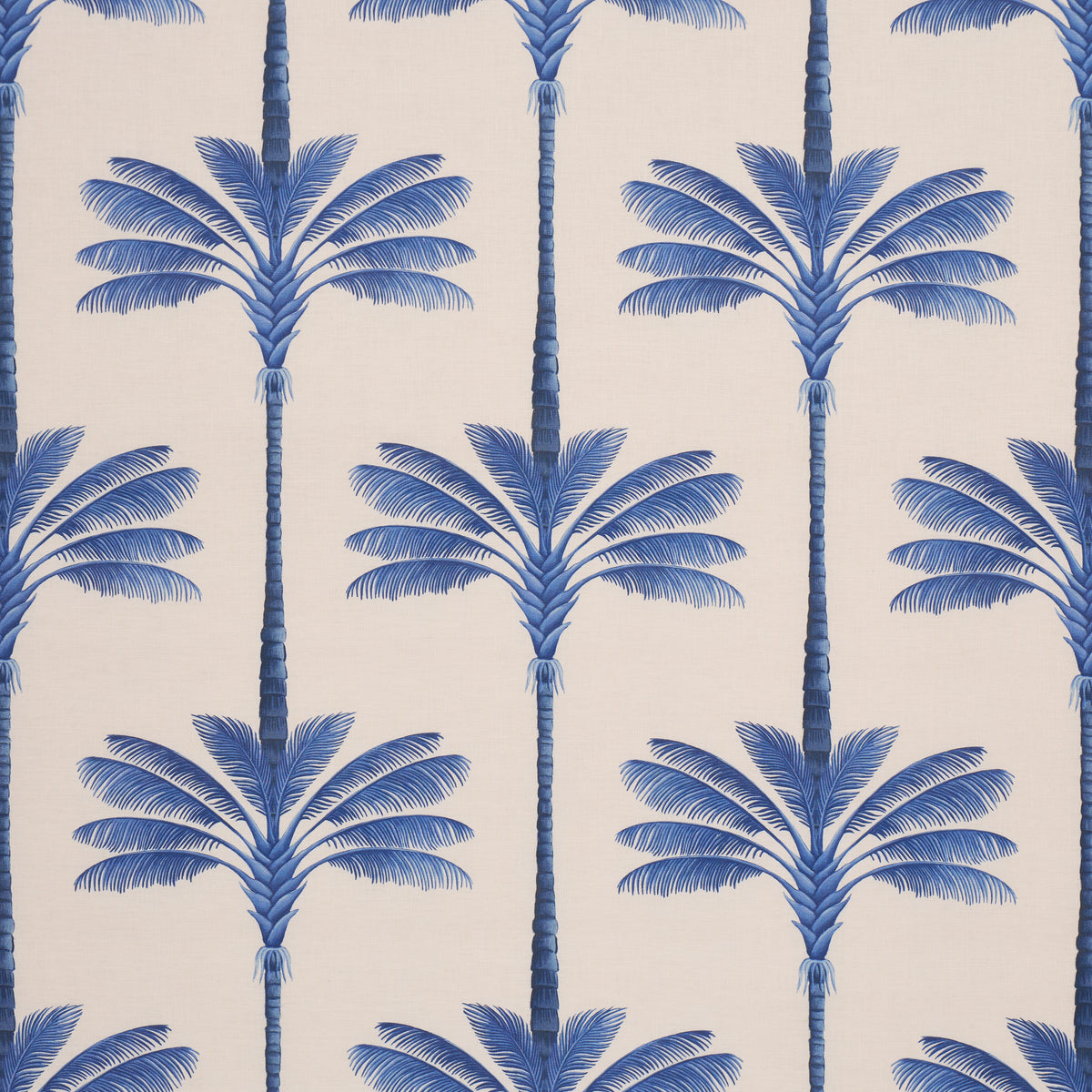 A PALM IS A PALM PRINT INDIGO PALM GROVE