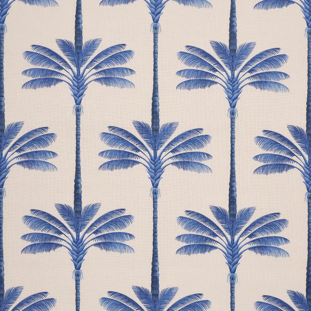 A PALM IS A PALM PRINT INDIGO PALM GROVE