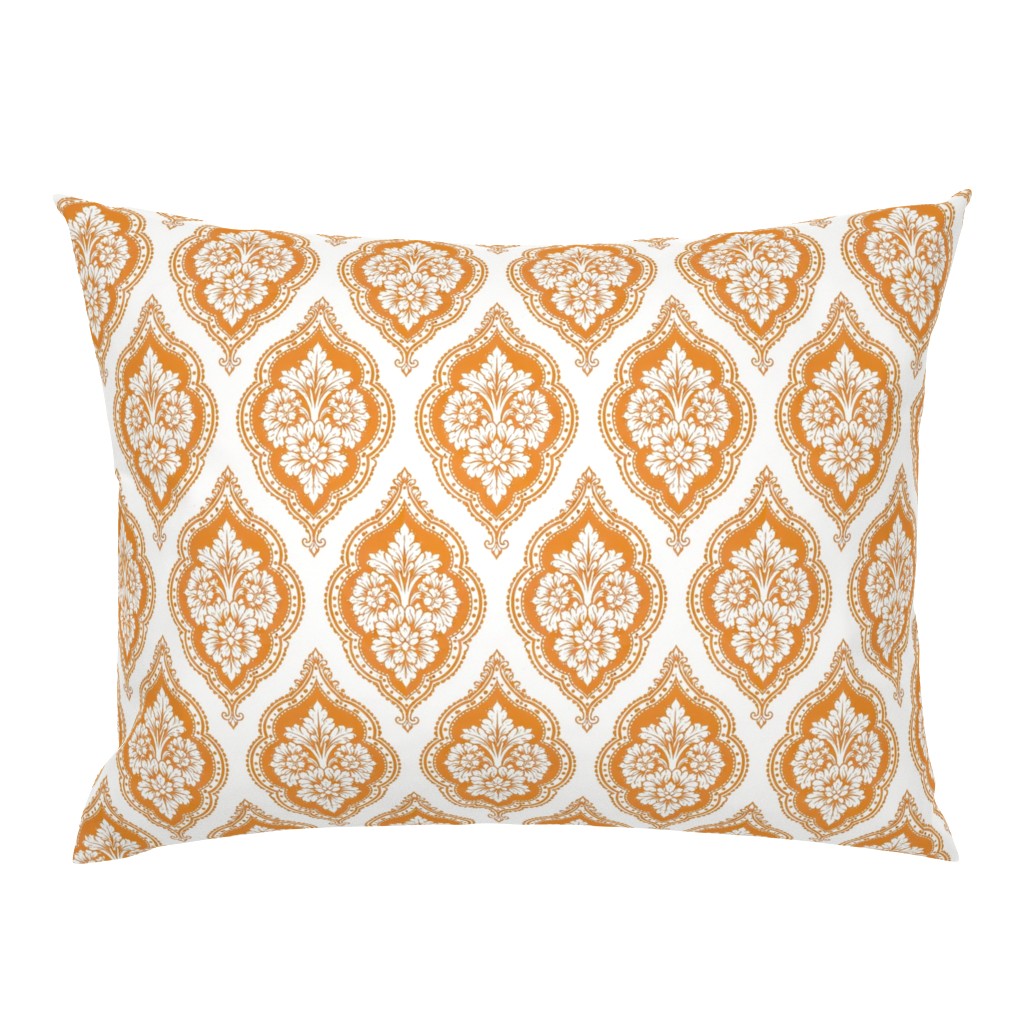 Atlanta Fabrics Indus Tangerine Fabric | Atlanta Fabrics