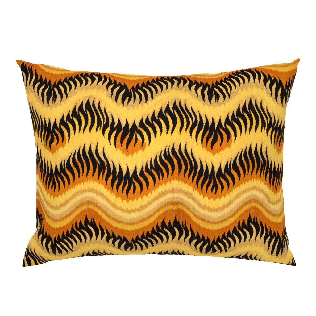 Atlanta Fabrics Rising Sun Orange Fabric | Atlanta Fabrics