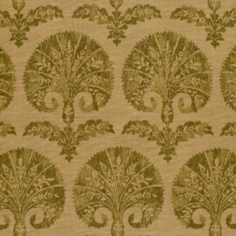 TASHA CARNATION BASIL FABRIC