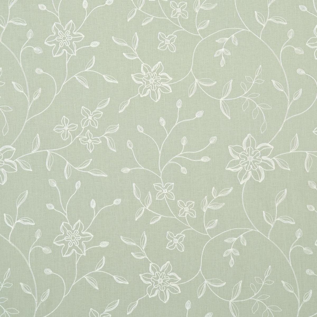 Georgia Linen Embroidery AQUA