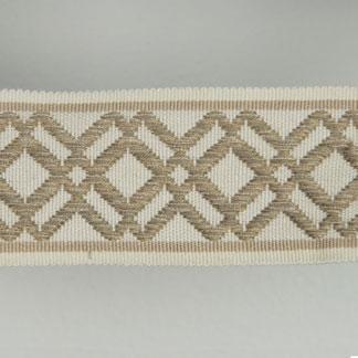 41227 FRETWORK TAPE TAUPE - Atlanta Fabrics