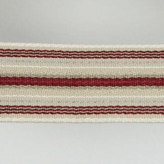 41229 RIBBON STRIPE TAPE GARNET - Atlanta Fabrics