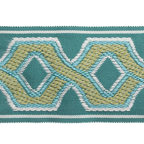 41240 Tape 3" Teal - Atlanta Fabrics