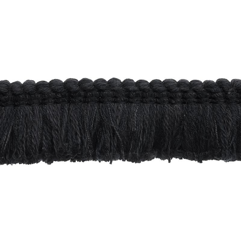 41243 Brush Fringe Black - Atlanta Fabrics