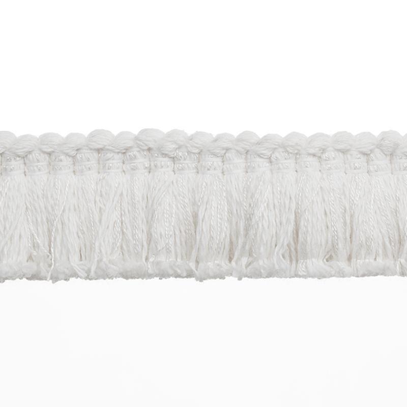 41243 Brush Fringe White - Atlanta Fabrics