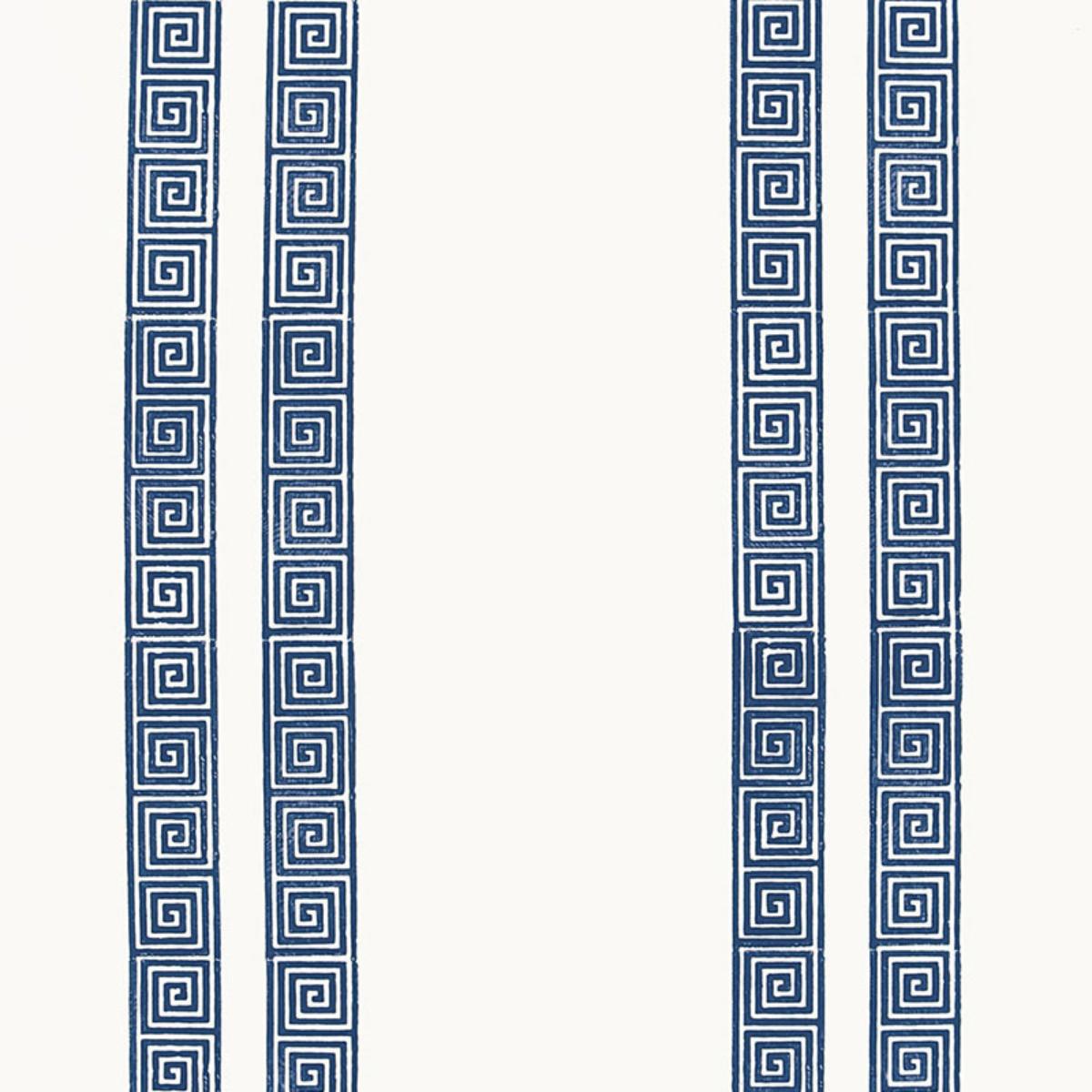 GREEK KEY STRIPE NAVY