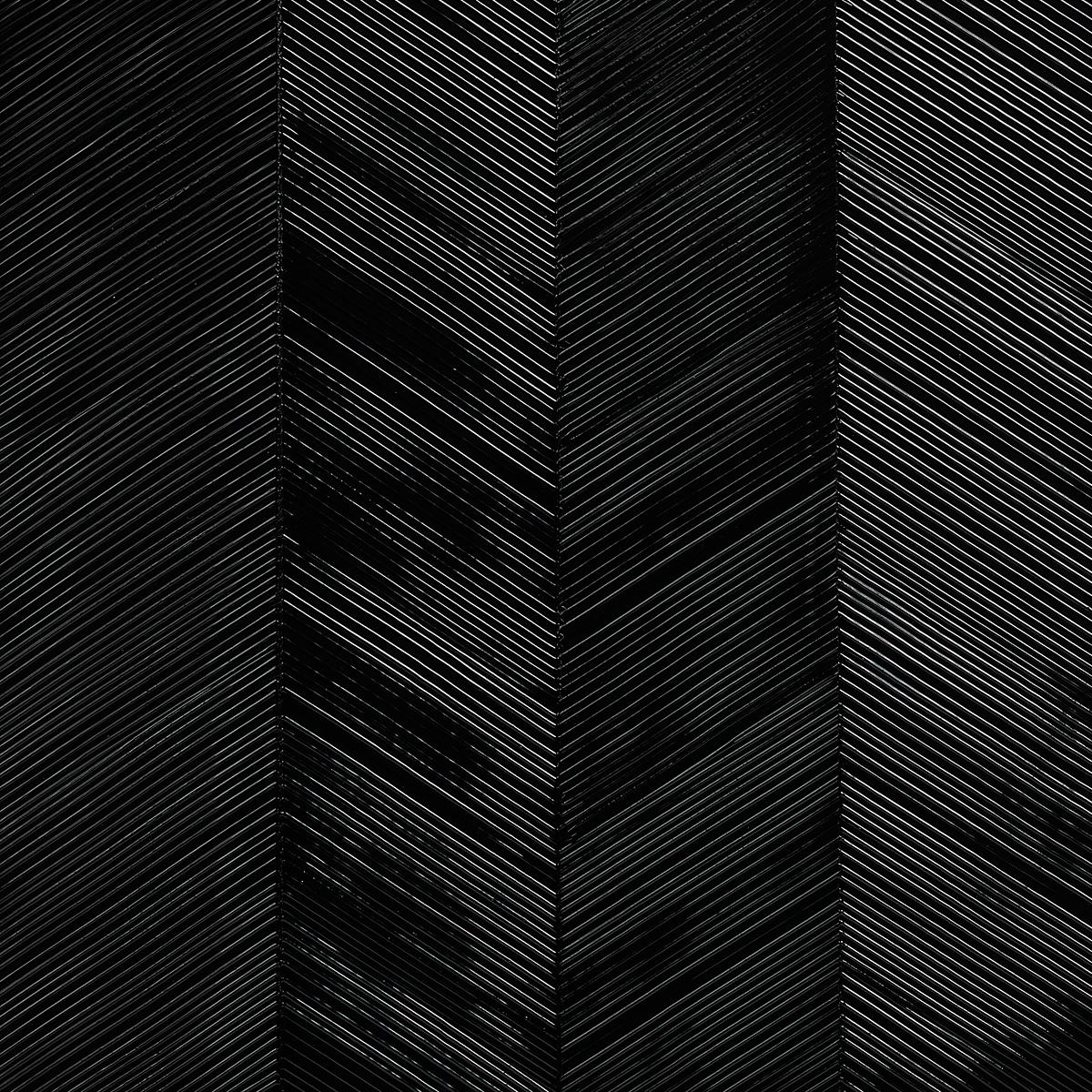 CHEVRON TEXTURE ONYX