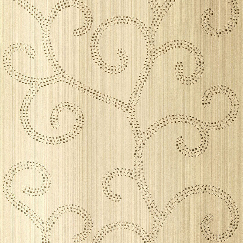 RAINDROP SCROLL WHITE GOLD