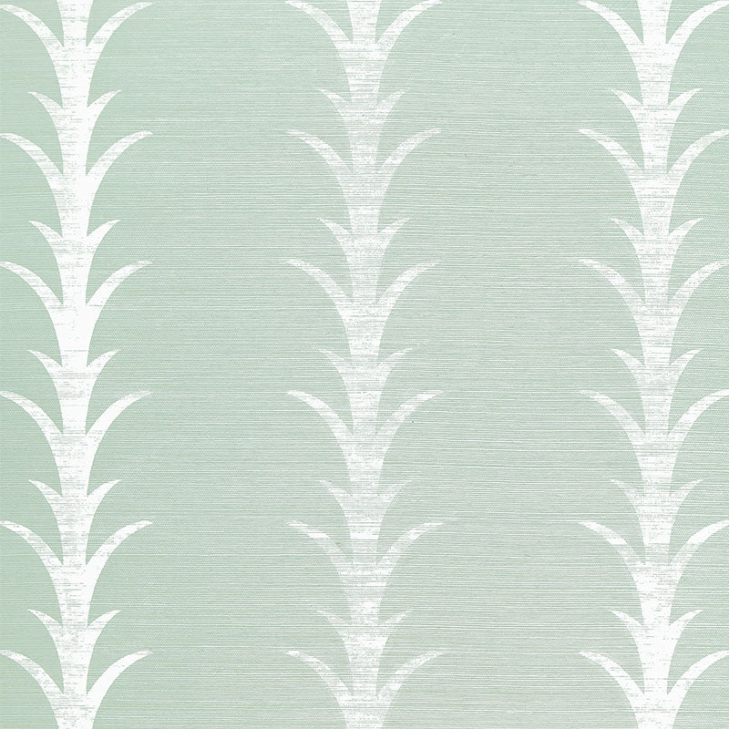 ACANTHUS STRIPE SISAL SEAGLASS & CHALK