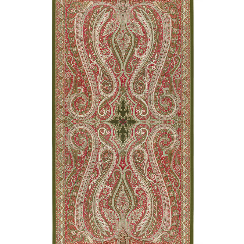 PASHA PAISLEY POMEGRANATE