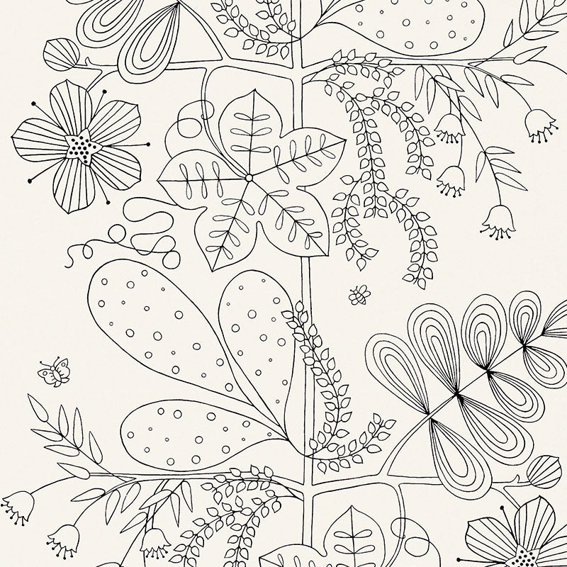BLOMMEN NOIR / BLANC