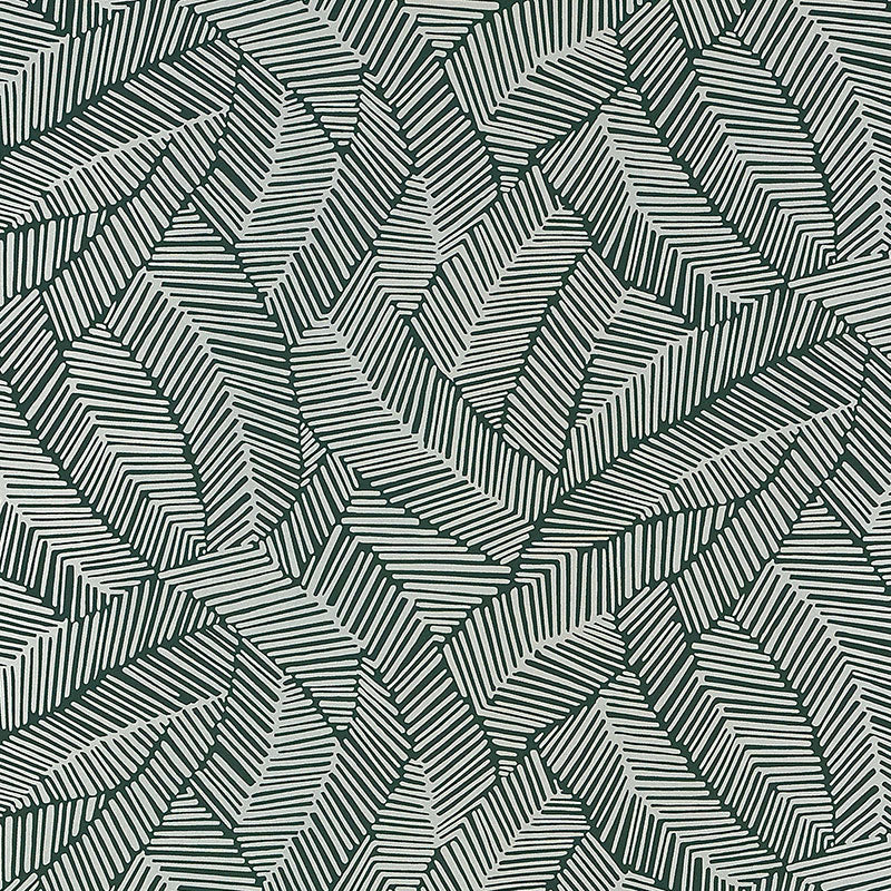 ABSTRACT LEAF METALLIC SLATE