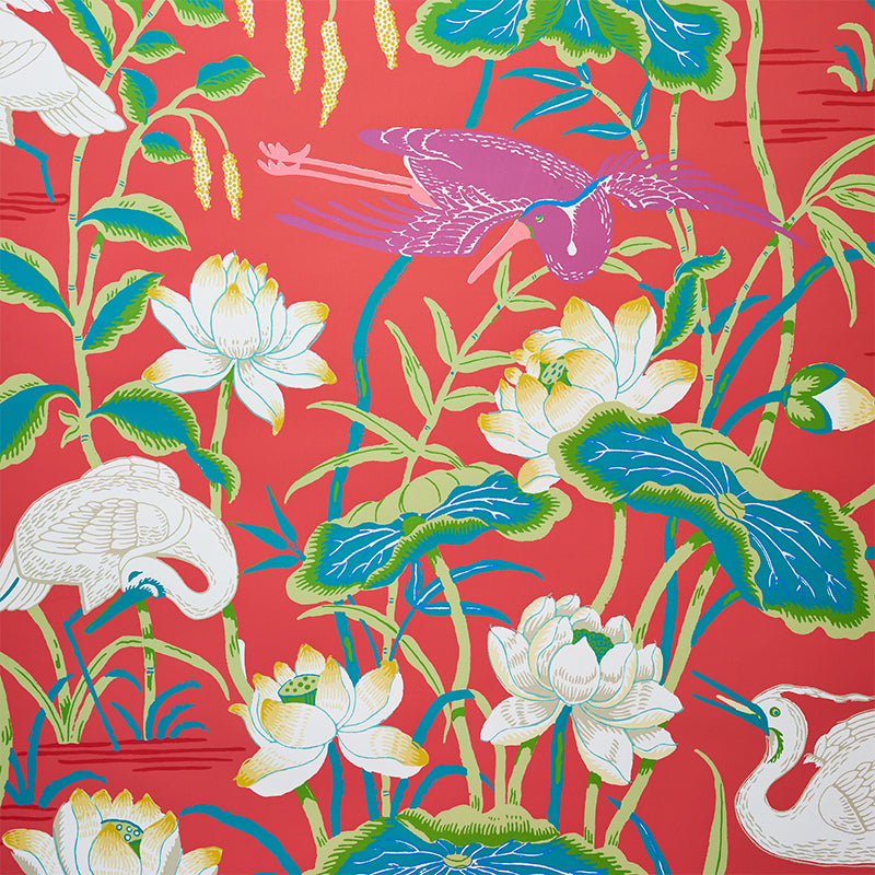 Lotus Garden Red