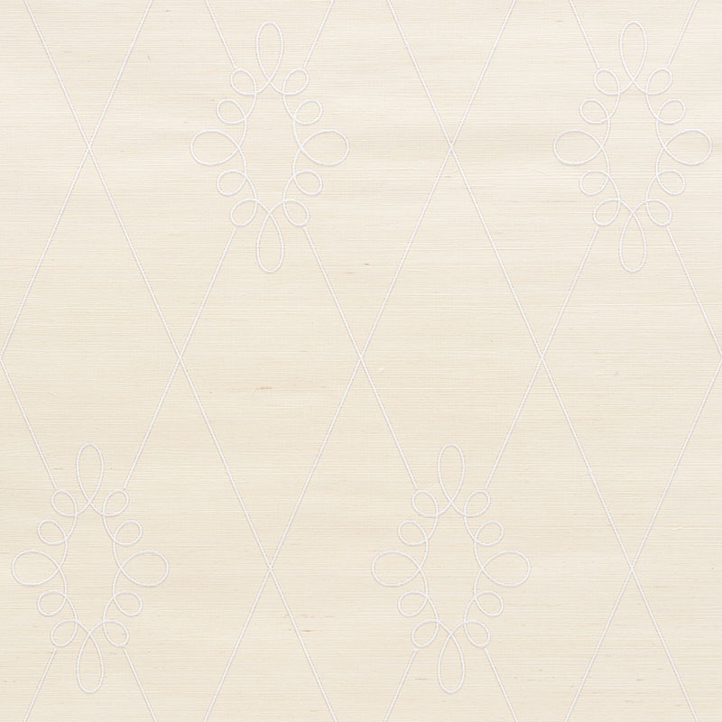 SYLVIE EMBROIDERED SISAL IVORY