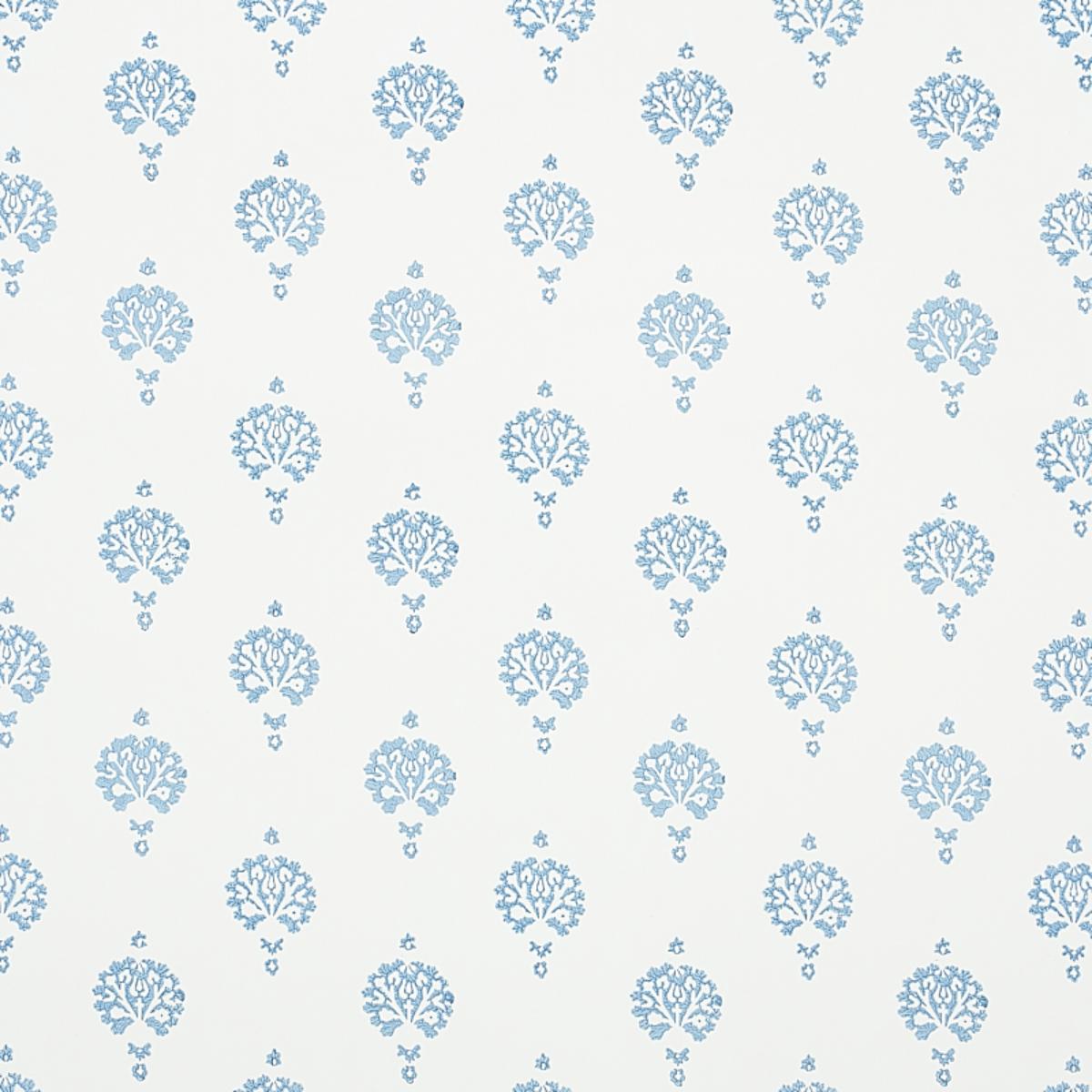 DAHLIA HAND BLOCKED PRINT BLUE